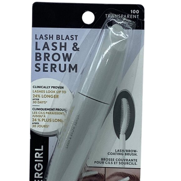 Covergirl Lash Blast Lash & Brow Serum Mascara 13.1 ML Transparent NEW .44 Oz. - Picture 3 of 5